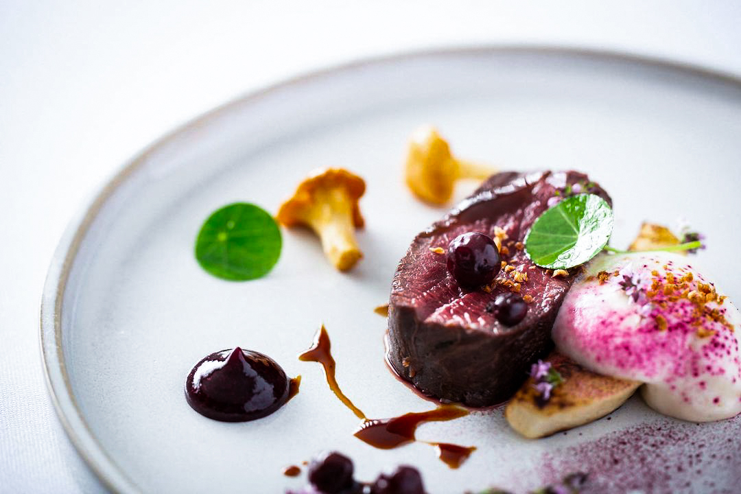 Venison Loin, Celeriac, Fine Dining, Michelin Star, AA Rosettes