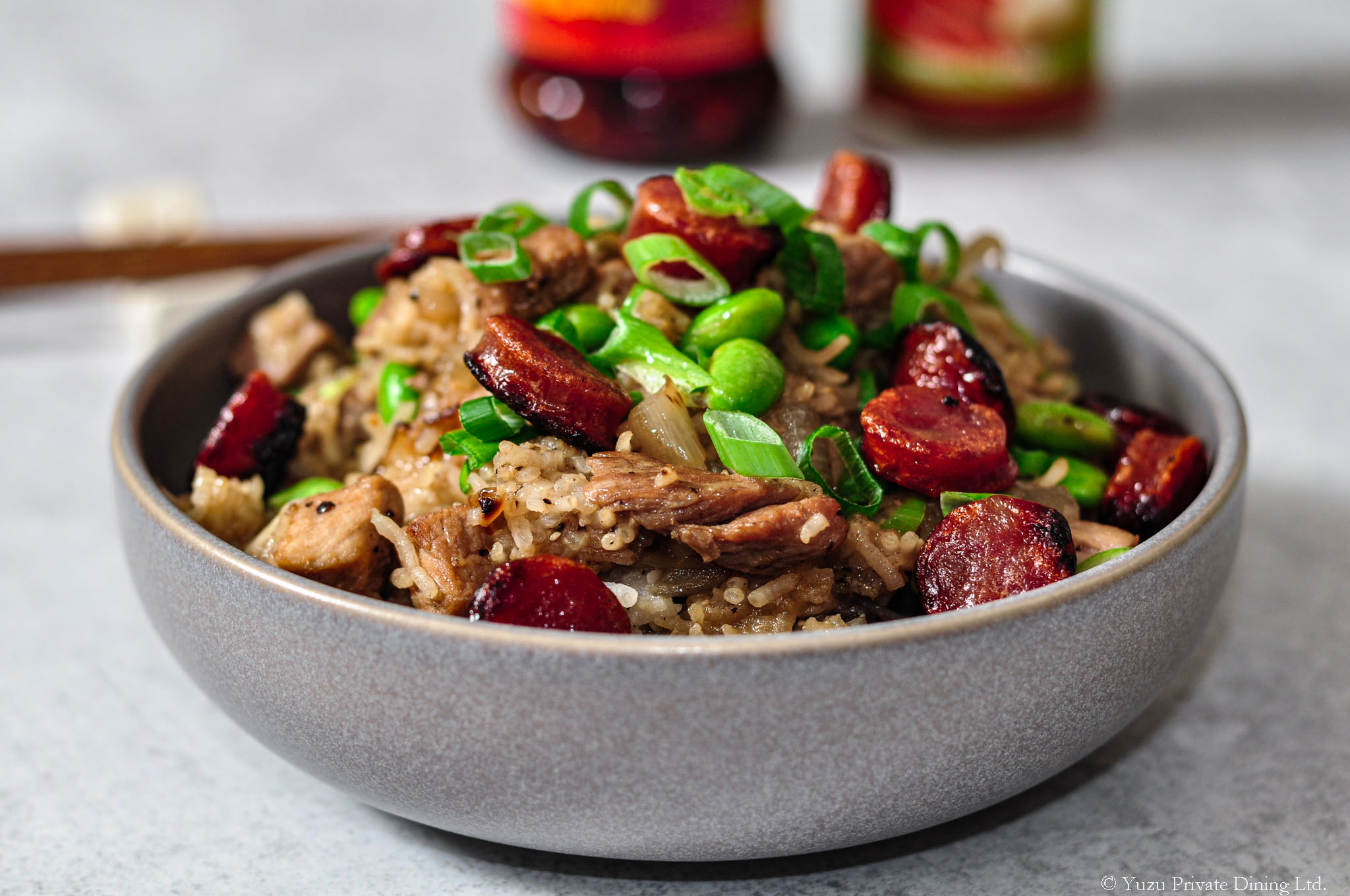Chinese Fried Rice with Lap Cheung